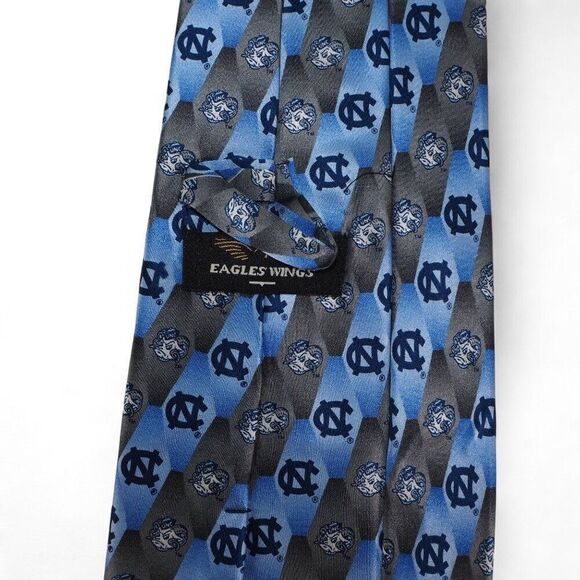 Eagle Wings Carolina UNC Tar Heels Logo Men's Tie - Picture 2 of 5